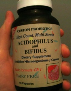 Custom Probiotics CP-1 Adult Formula Bottle